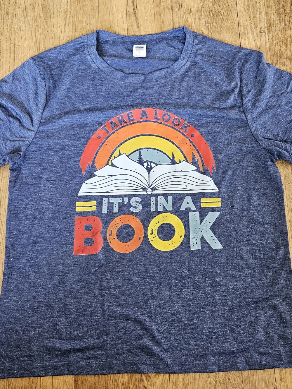 Take A Look It's In A Book Tee L